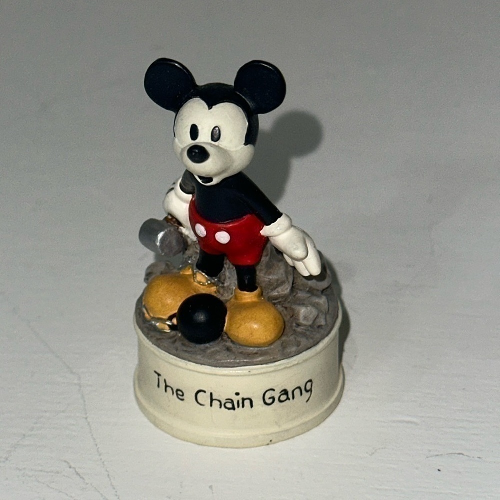 Lenox Thimble Mickey Mouse “The Chain Gang”